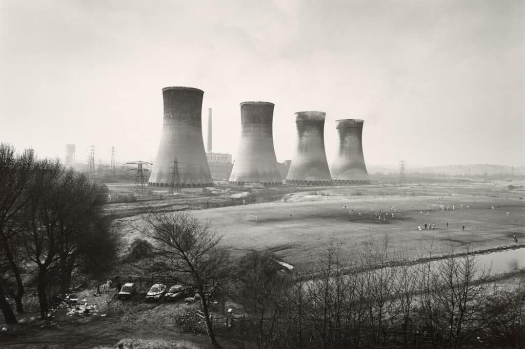 Agecroft Power Station, Salford, 1983 © John Davies, Courtesy L. Parker Stephenson Photographs