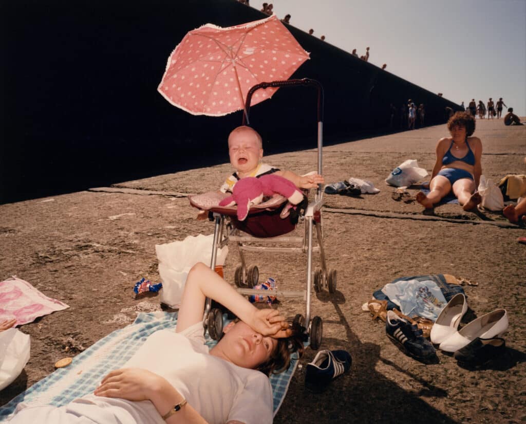 Martin Parr New Brighton, Merseyside from the series The Last Resort, 1984