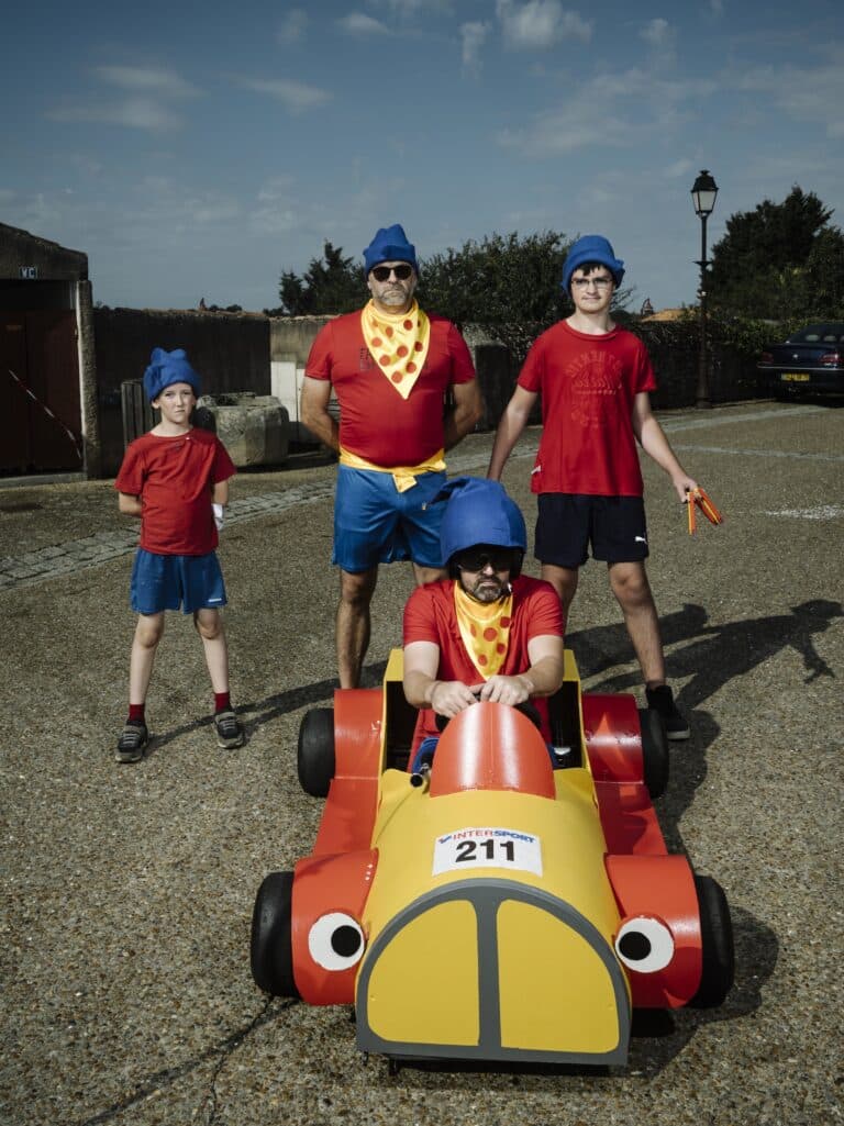 Oui-Oui team - Soapbox race. Gourgé (Deux-Sèvres), September 4, 2022 © Frédéric Stucin