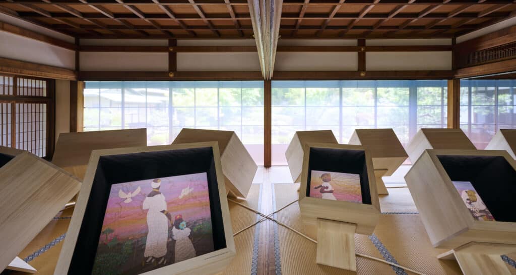 Joana Choumali, Ryosokuin Zen Temple © photo by Takeshi Asano