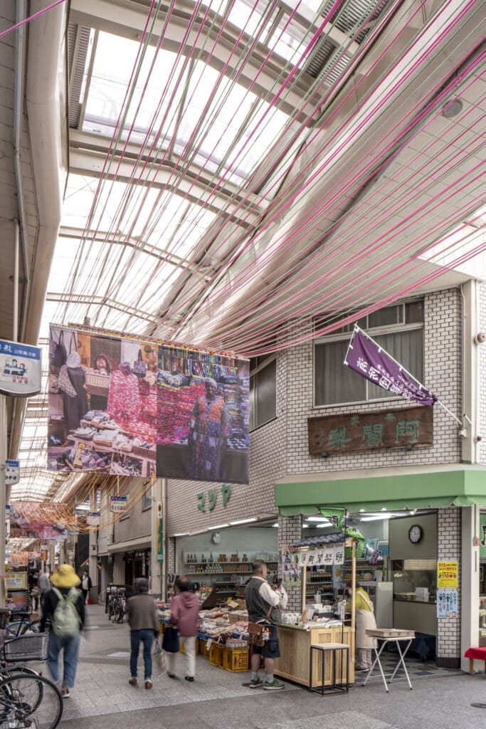 Joana Choumali, Demachi Masugata Shopping Arcade, © photo by Kenryou Gu