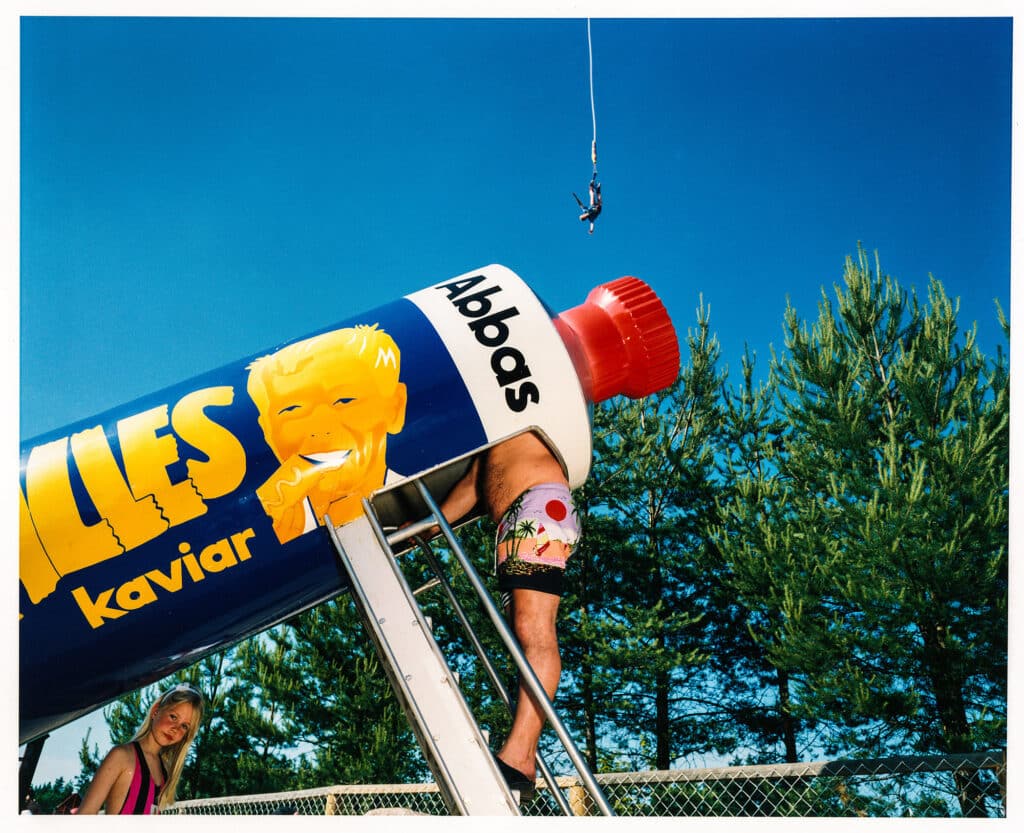 Skara Sommarland, de la série Landet Utom Sig, 1991 © Lars Tunbjork