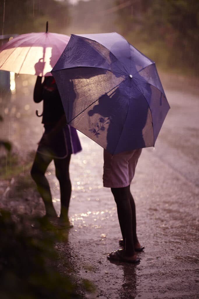 Umbrellas, Haiti, 2016 © Henry Roy