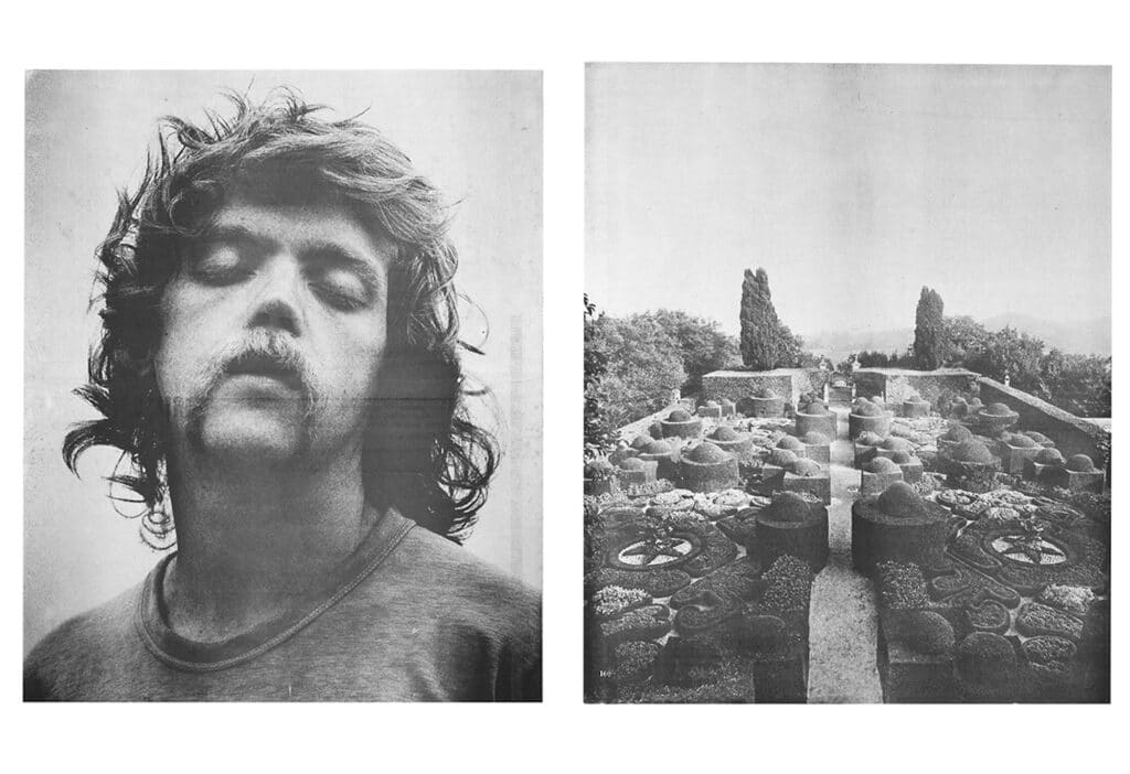 Newspaper, (l) Artwork by Peter Hujar, (r) Artist Unknown, Courtesy of Primary Information and © Estate of Peter Hujar.