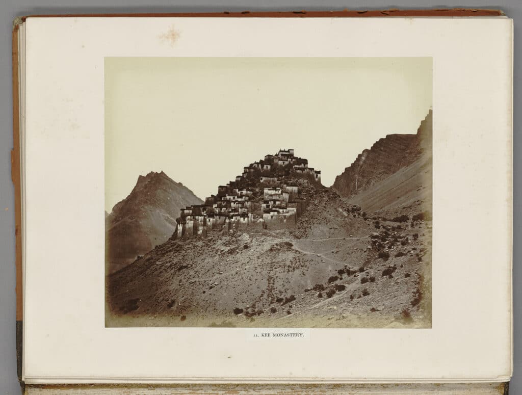 Philip Henry Egerton, Kee Monastery, Journal of a tour through Spiti to the frontier of chinese Tibet, 1863 © Musée du quai Branly – Jacques Chirac