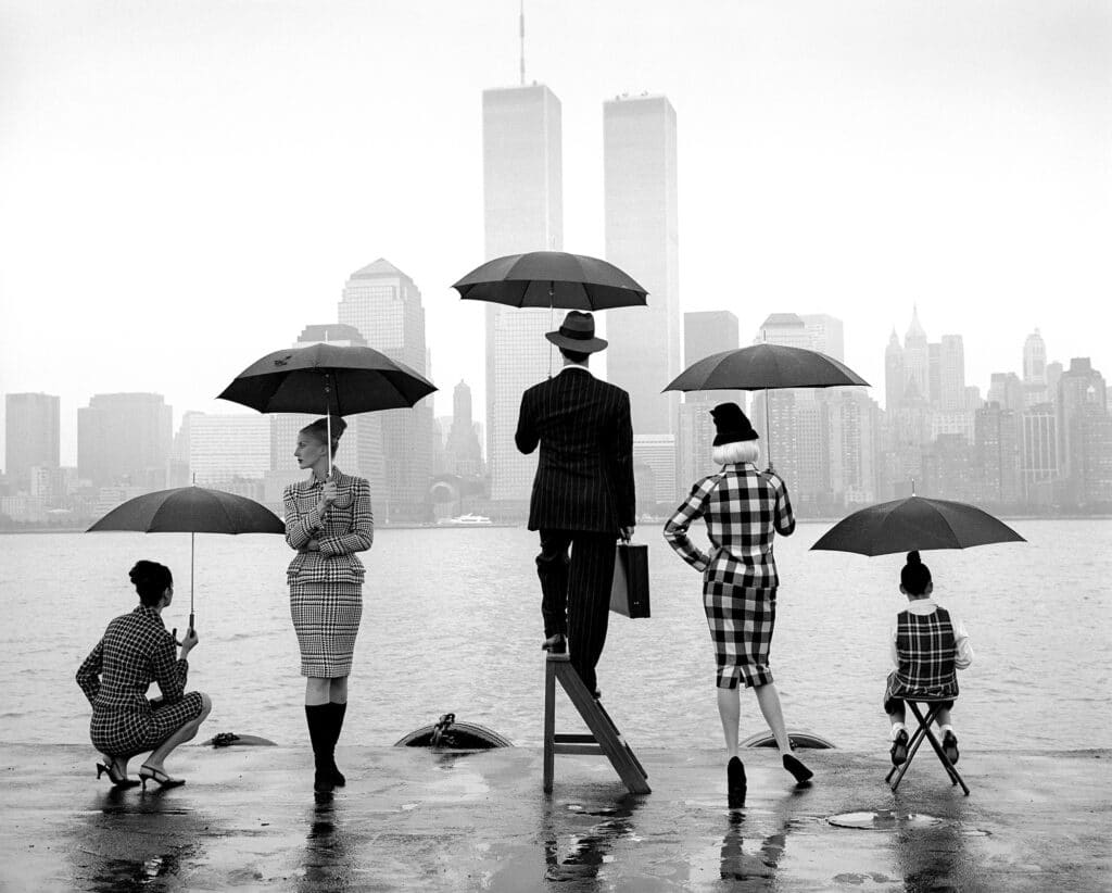 Skyline, Hudson River, New York, 1995 © 2023 Rodney Smith Ltd., courtesy of the Estate of Rodney Smith