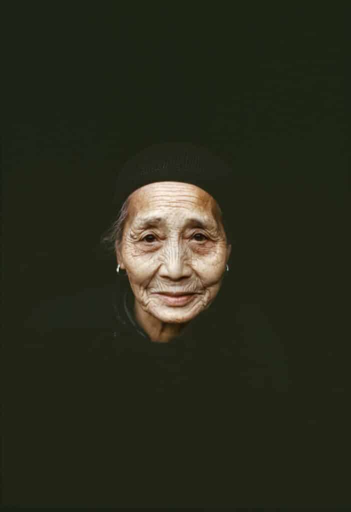 CHINA. Retired woman. 1979.