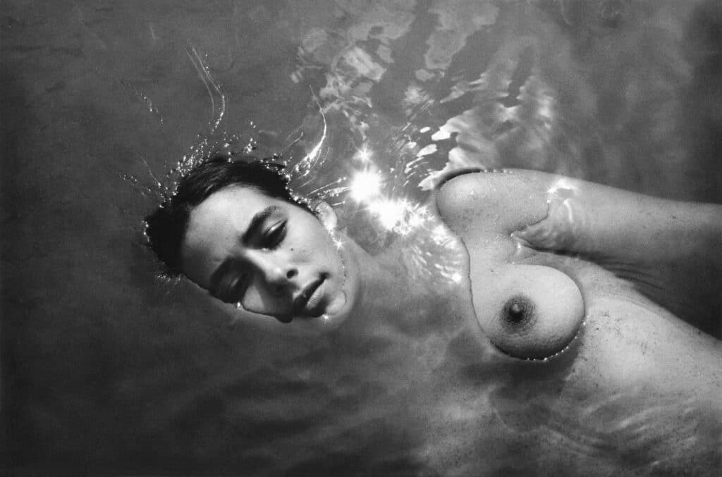 La Dame du lac, 1974 © Harold Feinstein