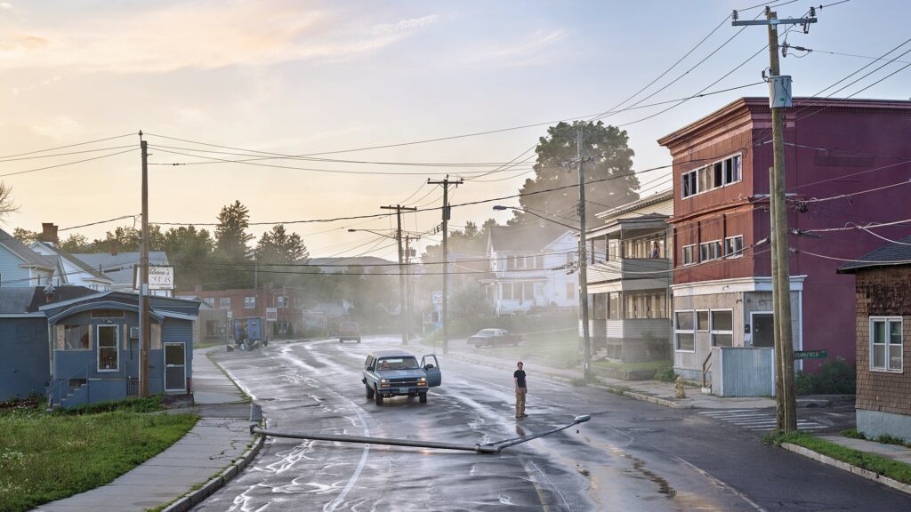 Gregory Crewdson. Starkfield Lane, An Eclipse of Moths series, digital pigment print, 2018-2019. Courtesy of the artist.
