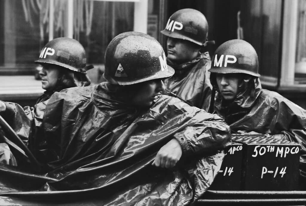 Military police in Newark, July 1967