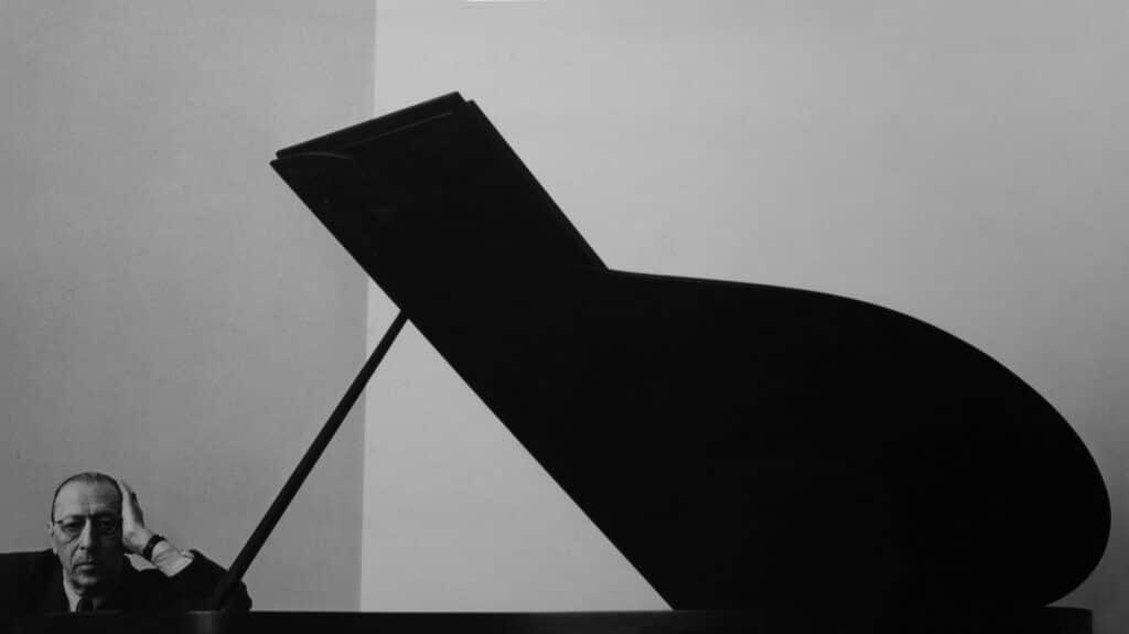 © Arnold Newman, Igor Stravinsky, 1946