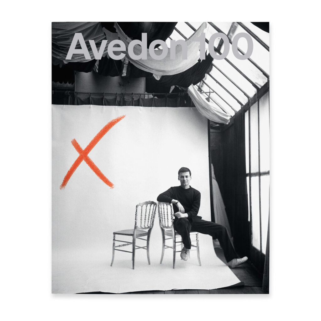 Cover of “Avedon 100,” published by Gagosian, May 2023 © The Richard Avedon Foundation Courtesy Gagosian Published on the occasion of "Avedon 100," an exhibition commemorating the centenary of Richard Avedon’s birth, this book celebrates the artist's enduring influence on photography and makes clear his profound impact on visual culture worldwide. Divided into seventeen sections, the book documents the groundbreaking periods in his varied oeuvre, including his widely known "In the American West" series and images of the social justice movement, as well as his classic portraiture, advertising, and fashion work.