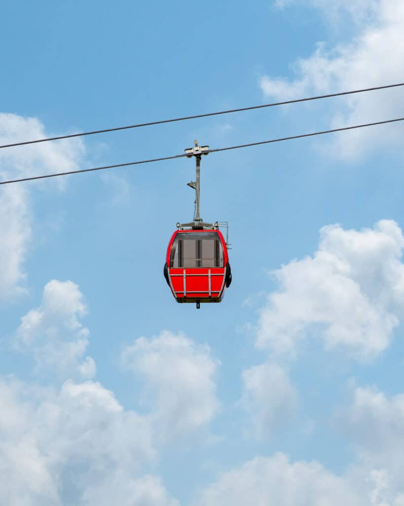 The Nevis Range Mountain Gondola, Fort William, Scotland © ACCIDENTALLY WES ANDERSON