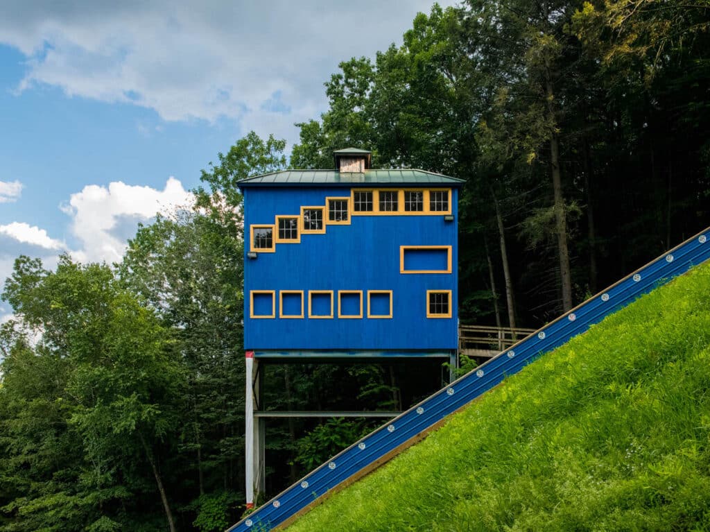 Harris Hill Ski Jump, Brattleboro, Vermont © ACCIDENTALLY WES ANDERSON