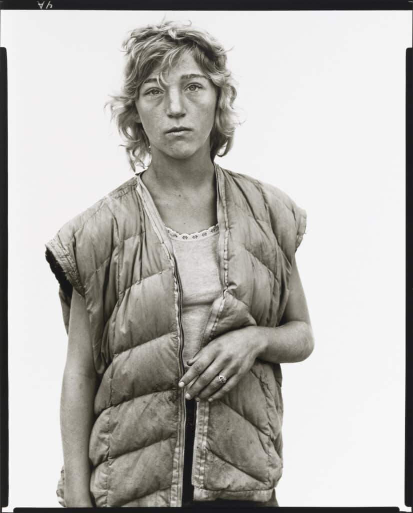 Richard Avedon (1923-2004) Debbie McClendon, carney, Thermopolis, Wyoming, 29/07/81, 1981 Tirage gelatino-argentique Amon Carter Museum of American Art, Fort Worth, Texas