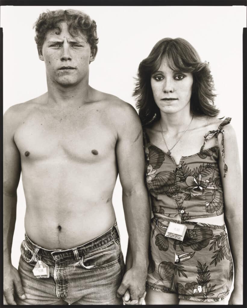 Richard Avedon (1923-2004), Rusty McCrickard, janitor, Tracey Featherston, motel maid, Dixon, California, 10/05/81, tirage gélatino-argentique, Amon Carter Museum of American Art, Fort Worth, Texas, P1985.28.75, © The Richard Avedon Foundation