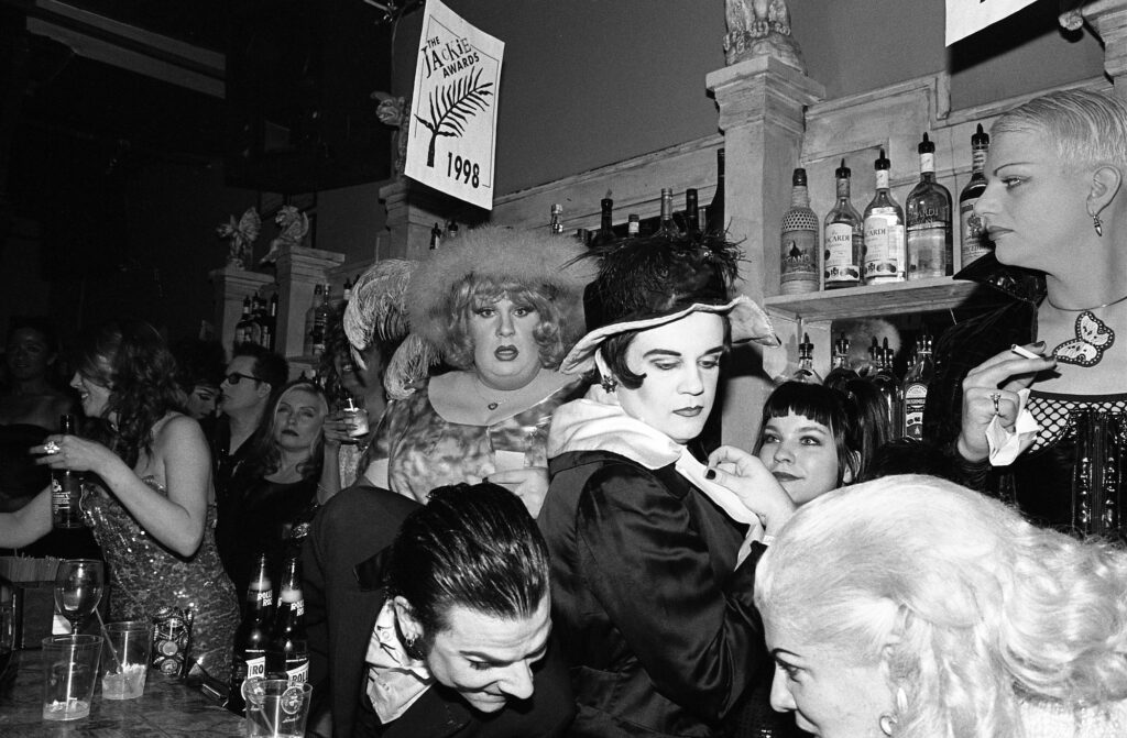Behind the Bar, Jackie Awards, Meatpacking District, 1998 © Catherine McGann
