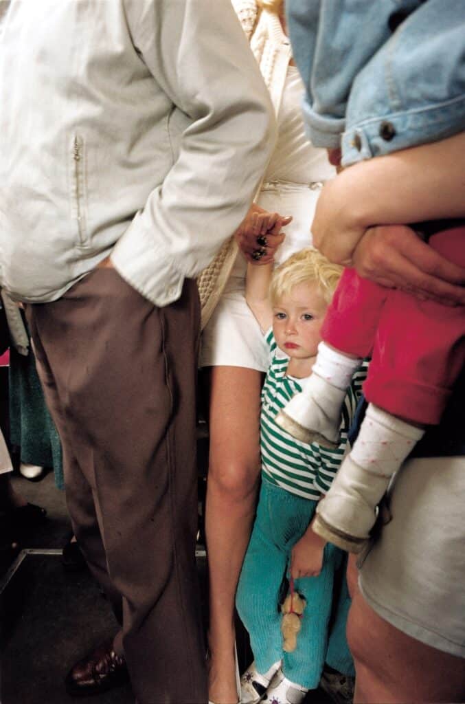 Between Birkenhead and Wallasey, 1992, All Zones Off Peak Series © Tom Wood courtesy galerie Sit Down