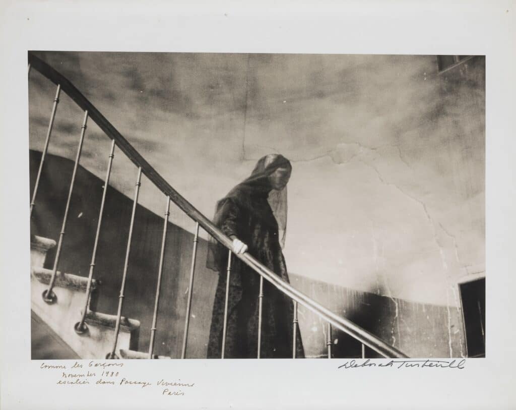 Staircase in Passage Vivienne, Paris, France, November 1980 © Deborah Turbeville / MUUS Collection