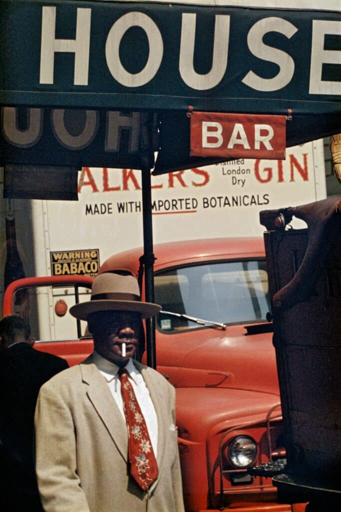 Harlem, 1960 © Fondation Saul Leiter