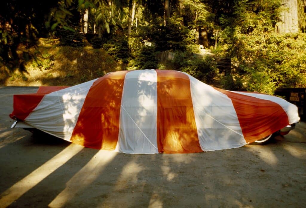 Covered Car, Redwoods, California, 1964 © Joel Meyerowitz, Courtesy Howard Greenberg Gallery