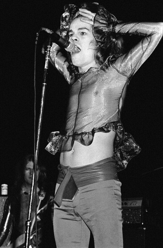 David Johansen NY Dolls, 1973-1974 © Dustin Pittman