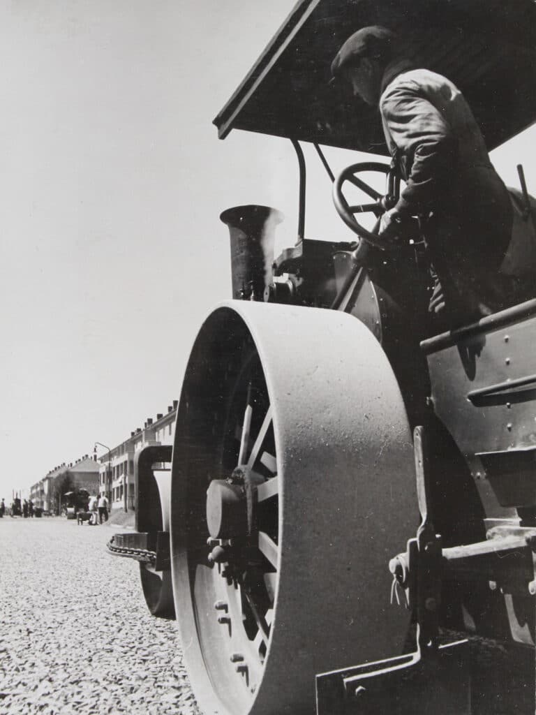 Steamroller, 1932 Tirage d’origine – Vintage print Collection Christian Brandstätter