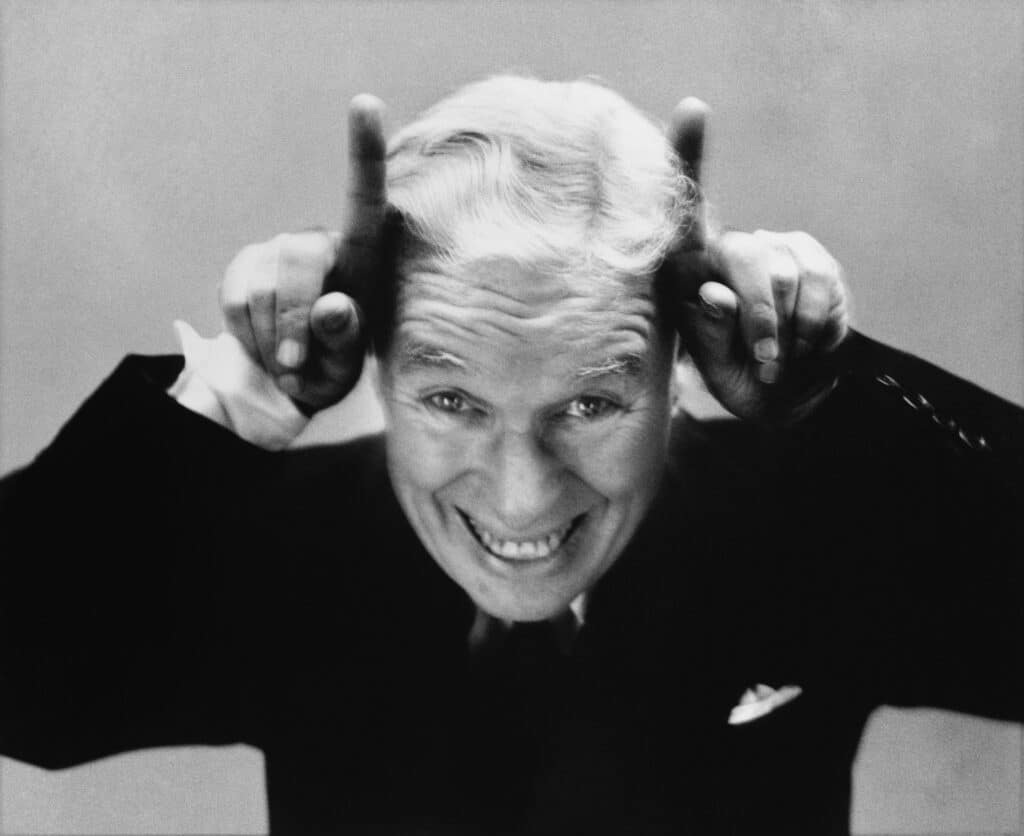 Charles Chaplin, acteur, New York, 13 septembre 1952. Photographie de Richard Avedon © The Richard Avedon Foundation