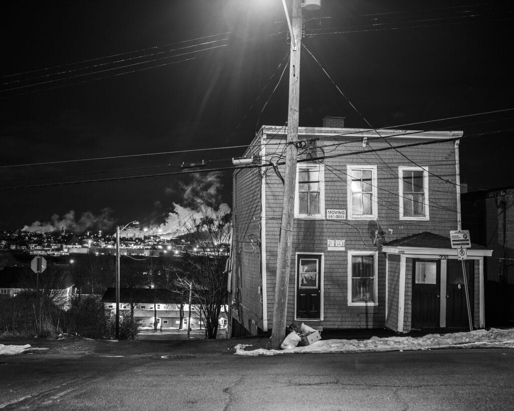 The refinery seen from Waterloo Village in Saint John, 2021 © Chris Donovan